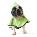 Waterproof Pu Pet Dog Rain Rain Coat poncho